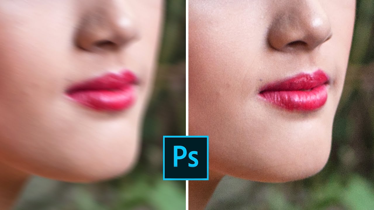 Il TRUCCO per Ridurre la Sfocatura delle Foto MOSSE in Photoshop CC