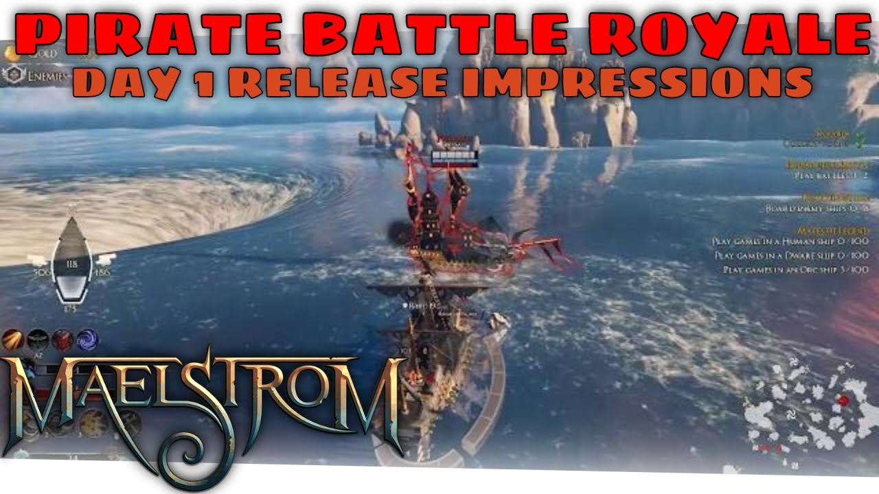 Maelstrom: Free-To-Play Pirate Battle Royale! 🏴&zwj;☠️ Day 1 First Impressions!