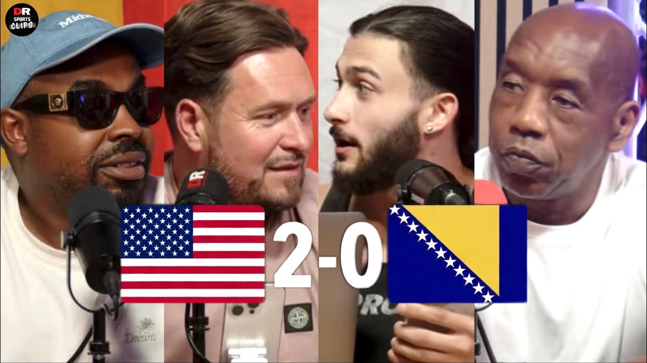 British football fans REACT to USA 2-0 Bosnia
