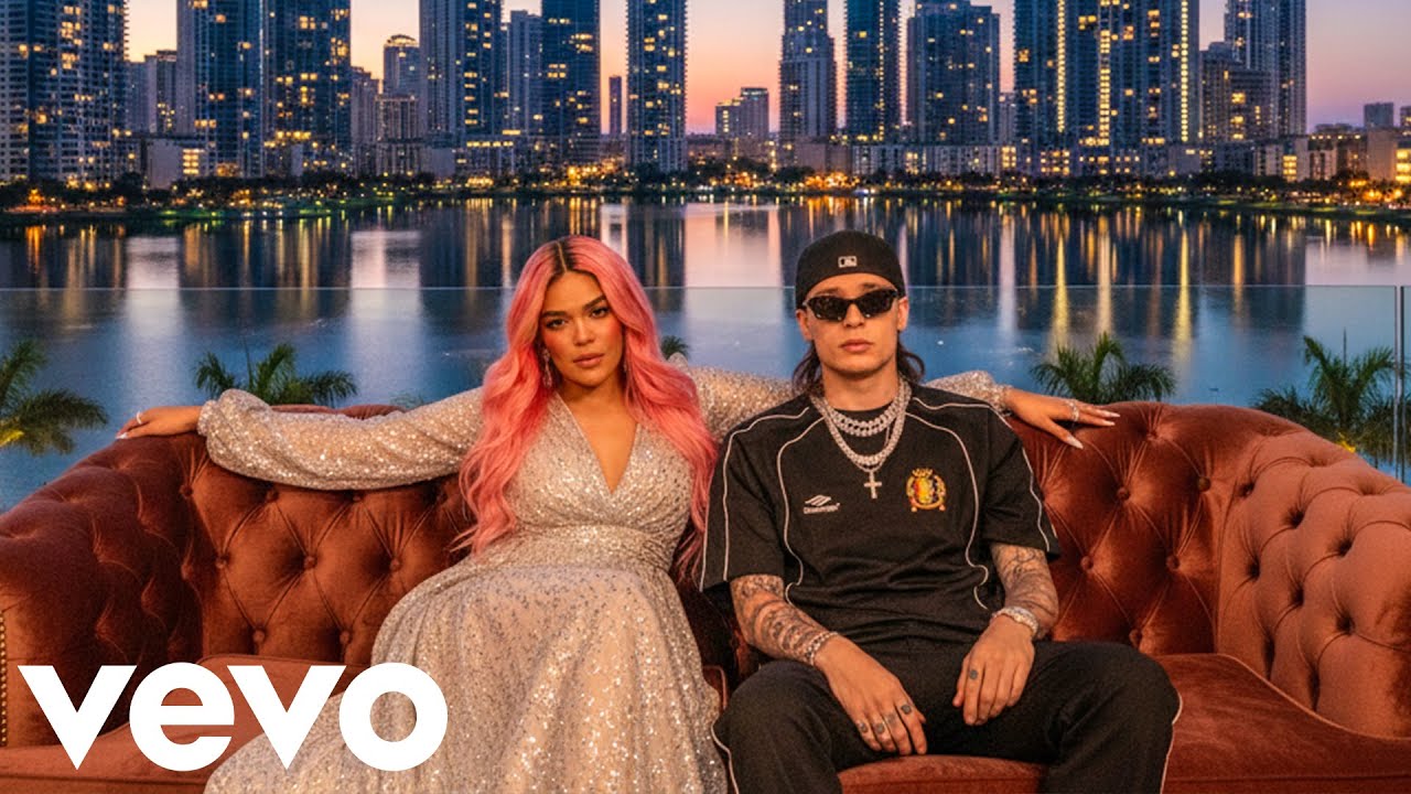 Peso Pluma, Karol G - Eres para mi (Official Music Video Lyrics)