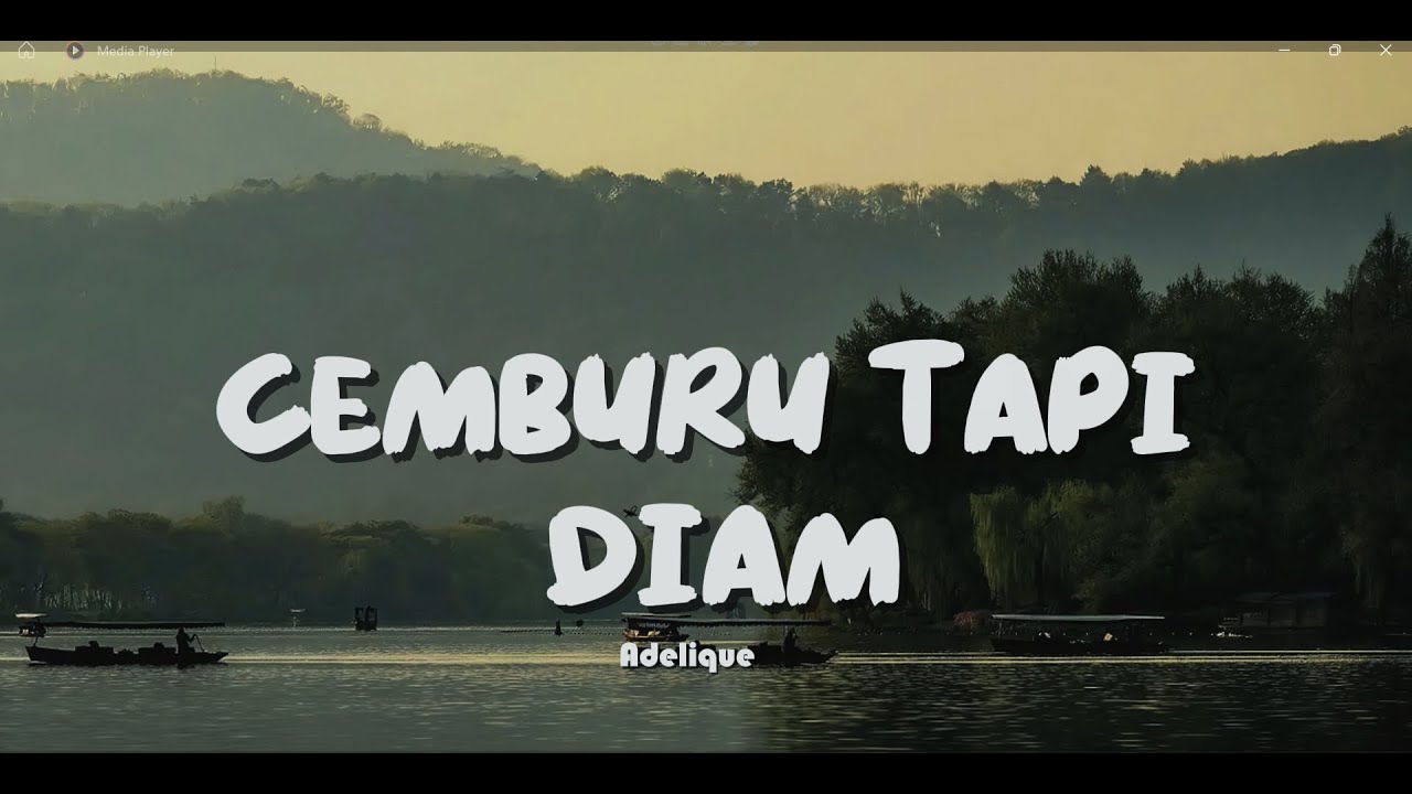 CEMBURU TAPI DIAM:) || ADELIQUE (MUSIK LIRIK OFFICIAL VIDEO)
