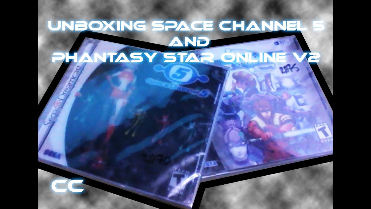 Unboxing  Space Channel 5 and Phantasy Star Online v2