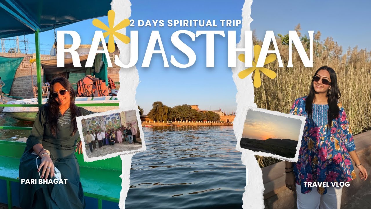 My First Trip of 2026😍🫶🏻| Spiritual Family Trip to Rajasthan✨ | PARI BHAGAT