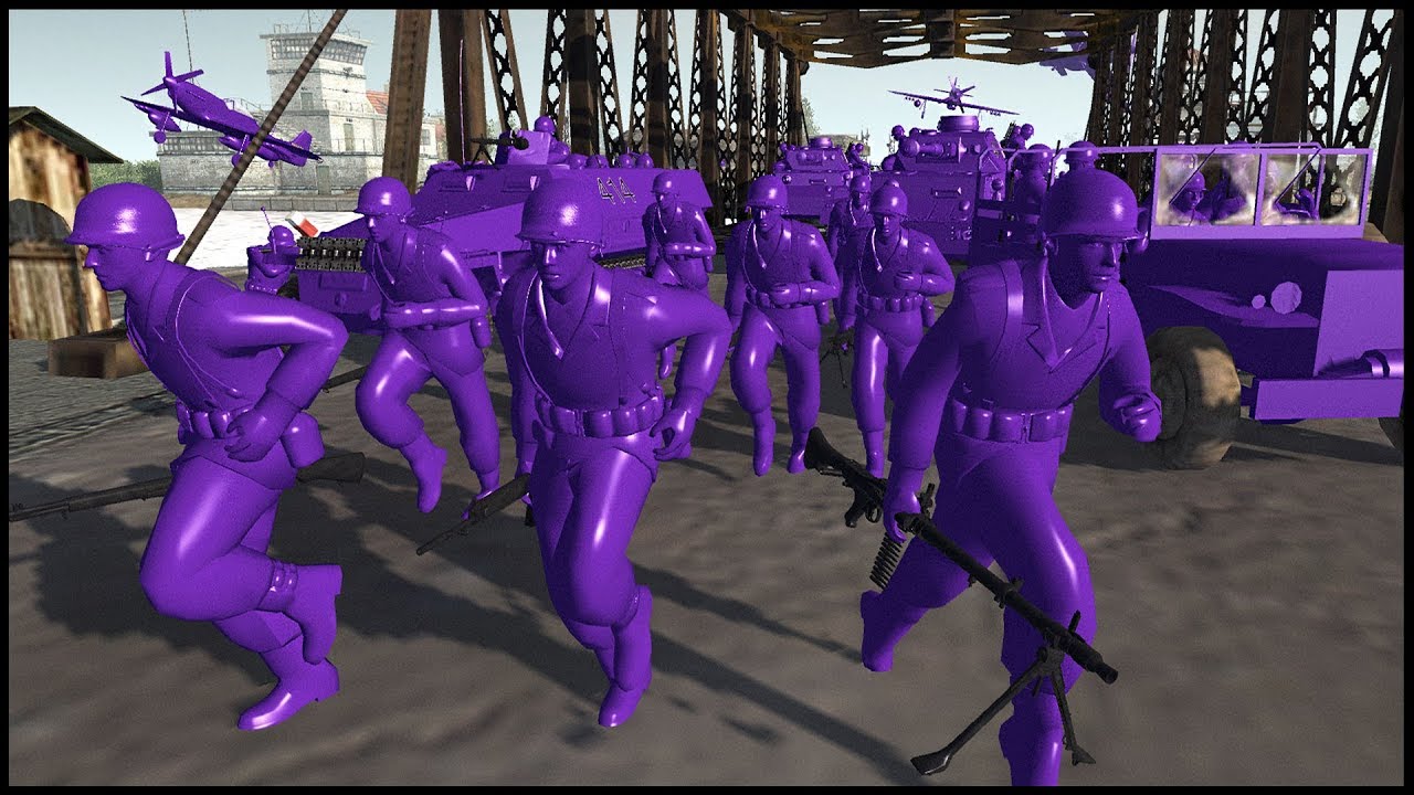 Army Men Evacuate Across Bridge! - Army Men: Civil War S2E7