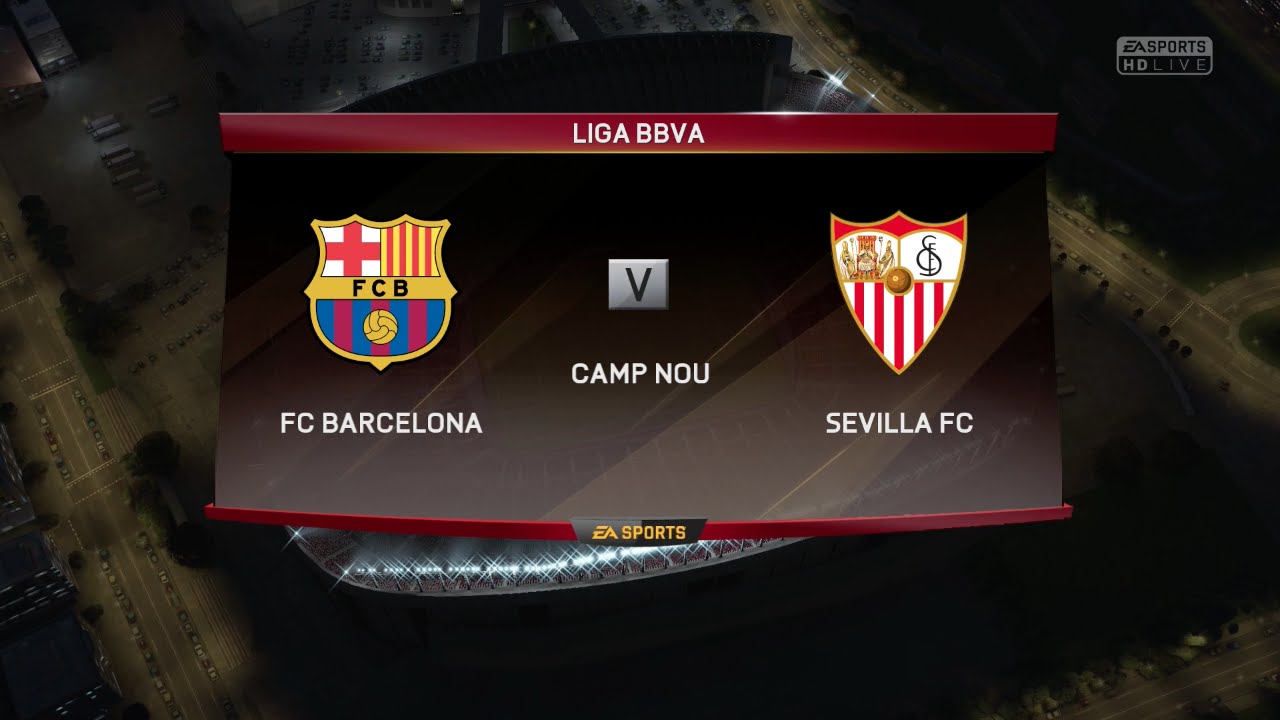 FIFA 16 - FC Barcelona vs. Sevilla FC @ Camp Nou