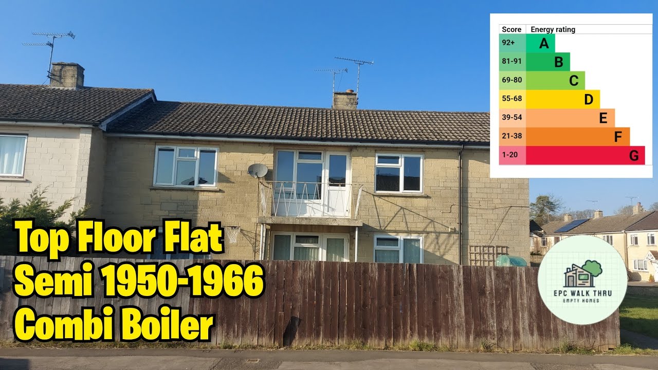 EPC Top Flr Flat 1950 - 1966 Energy Performance Certificate
