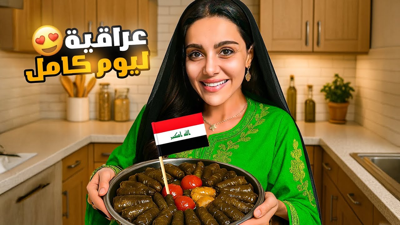 يوم كامل واني أحچي عراقي 😅