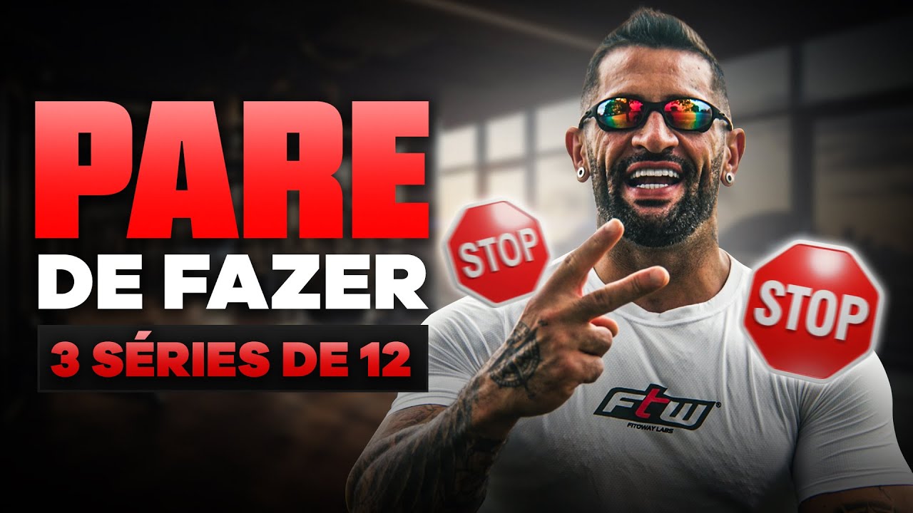 PARE AGORA DE FAZER 3 S&Eacute;RIES DE 12 REPETI&Ccedil;&Otilde;ES 
