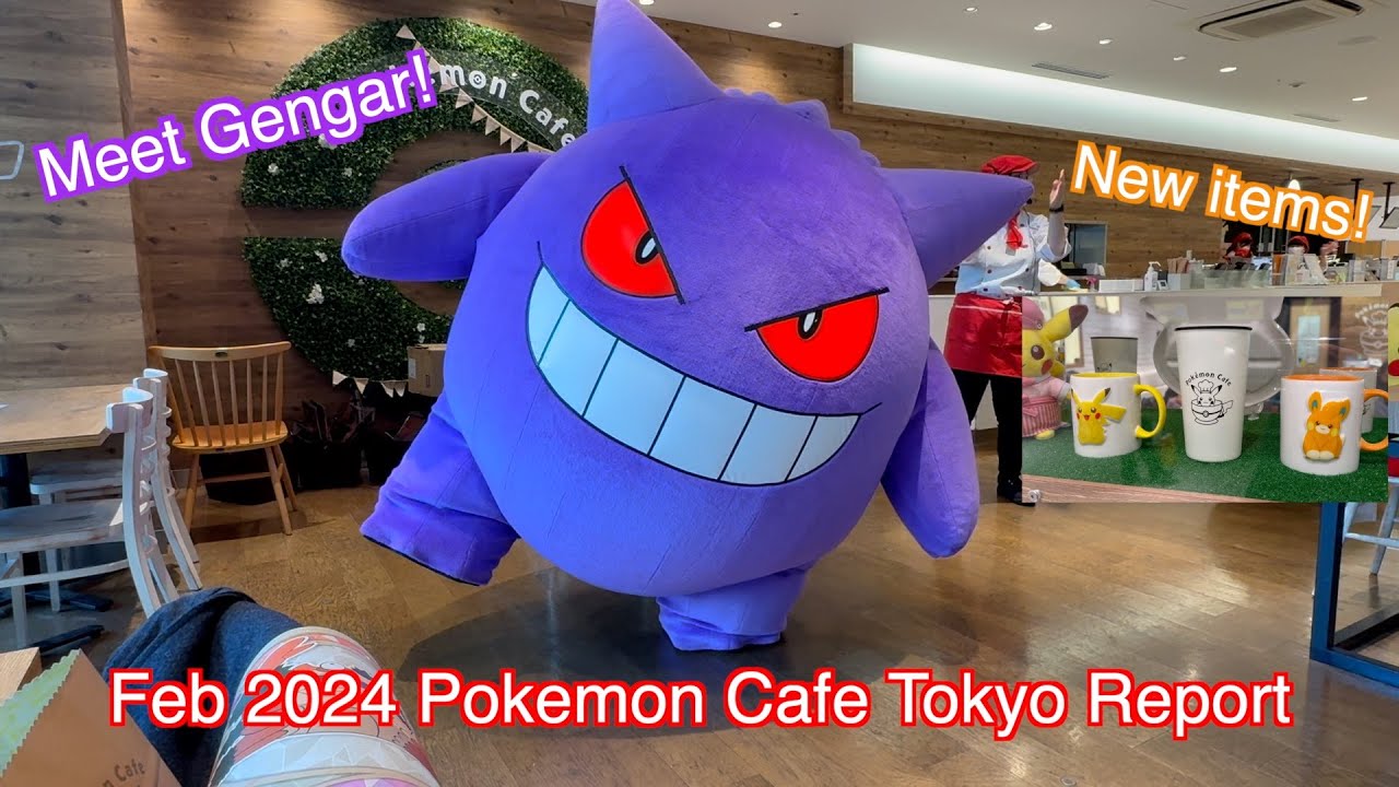 Pokemon Cafe / Feb 2024 Pokemon Center in Tokyo Japan Report