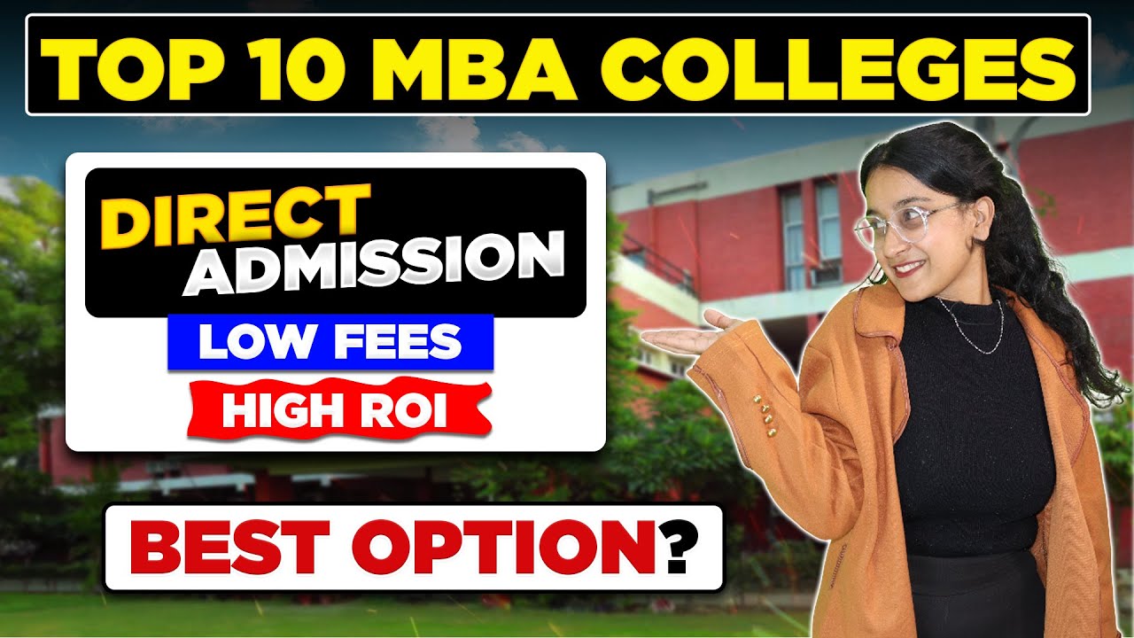 Top 10 MBA Colleges Through Low CAT Percentile | CAT 50-70 %ile College List | MBA Direct Admission