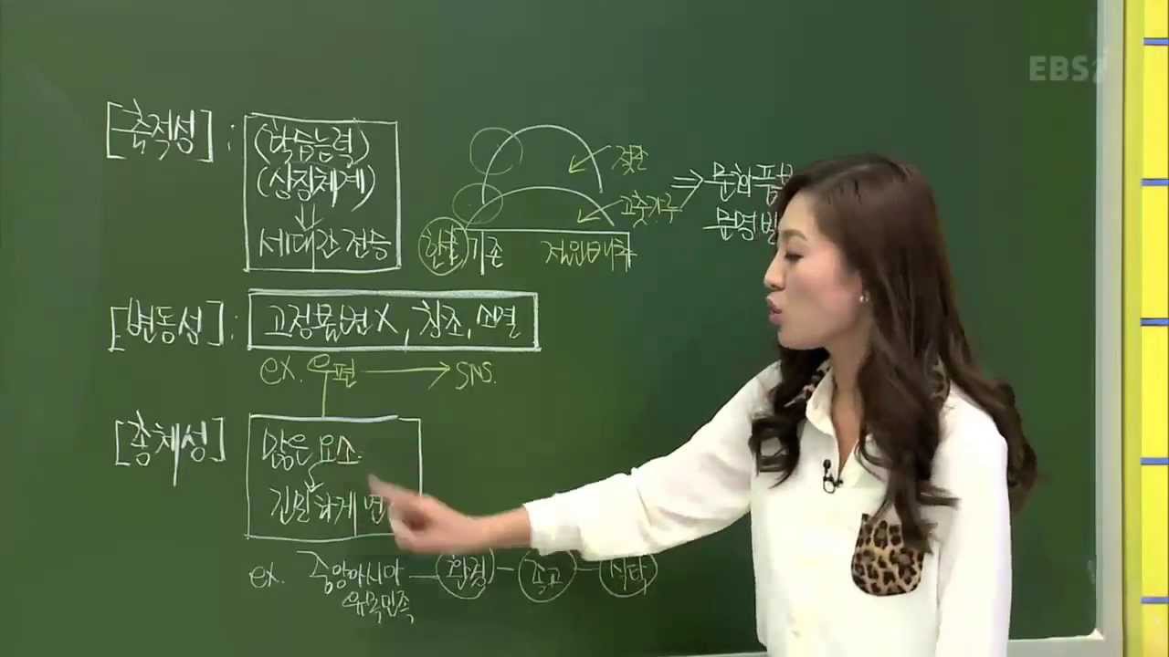 EBS [사회탐구] 사회문화 - 문화의 속성은?
