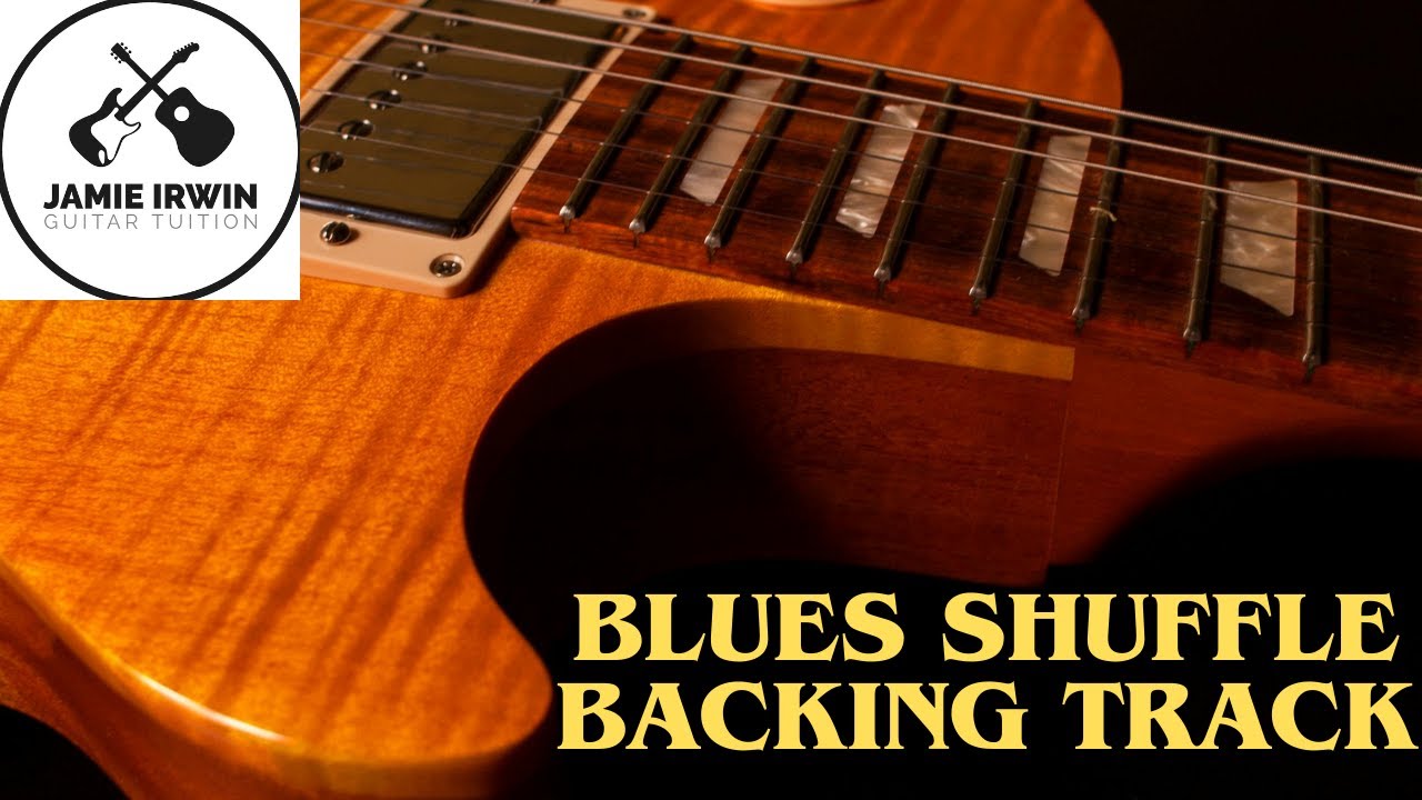 Blues Shuffle in A Backing Track