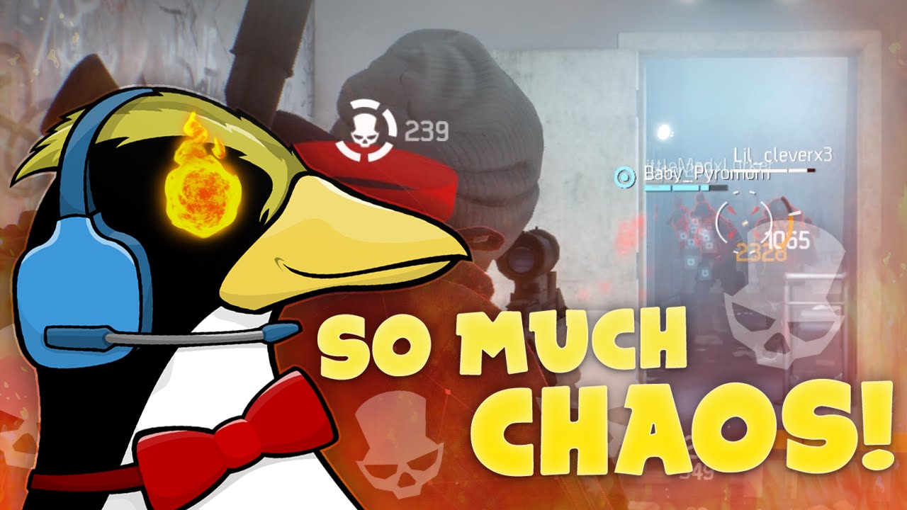 SO MUCH CHAOS! - The Division Dark Zone Funny Moments