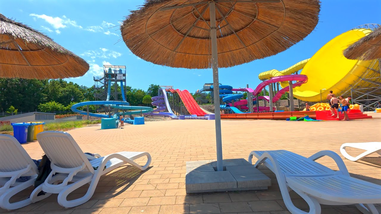 Аквапарк Aquacolors Poreč 🇭🇷 Новый хорватский музыкальный клип 😎