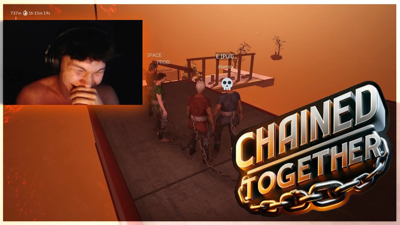 Funny Moments : Sinatraa Plays Chained Together with Friends! | PART 2 w/ Chat