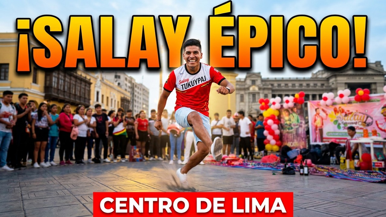 FIESTA FRENTE AL CENTRO CIVICO LIMA - INAUGURACION DE TRAJES 2024 DE SALAY TUKUYPAJ FILIAL LIMA