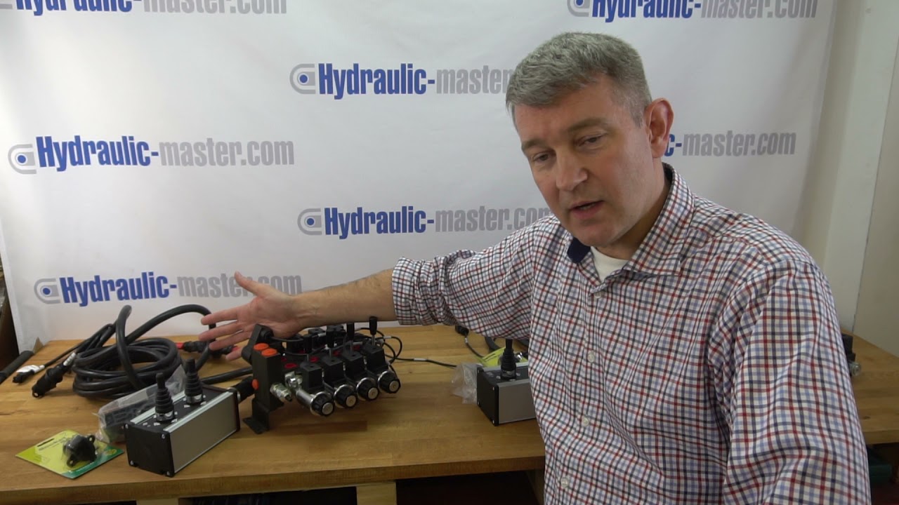 New 8 Function and 12 Function wired Joystick controllers for Hydraulic systems