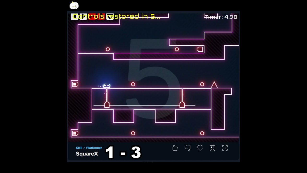 SquareX 1 - 3  #games #coolmathgames