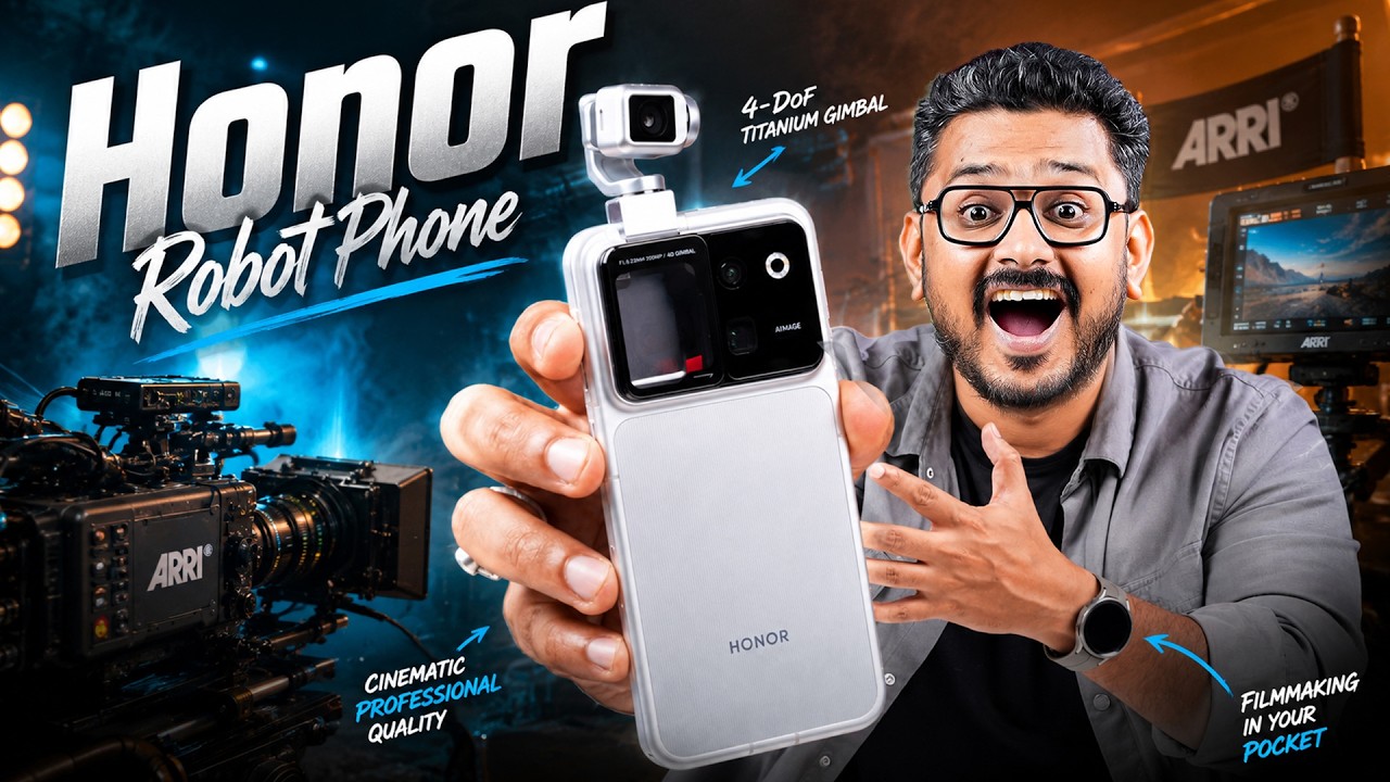 HONOR Robot Phone! 🤯 Full Review⚡️Future of SmartPhone is Here