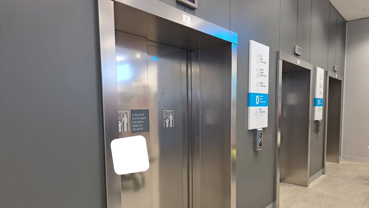Busy Otis Gen2 Lifts At Primark In Liverpool