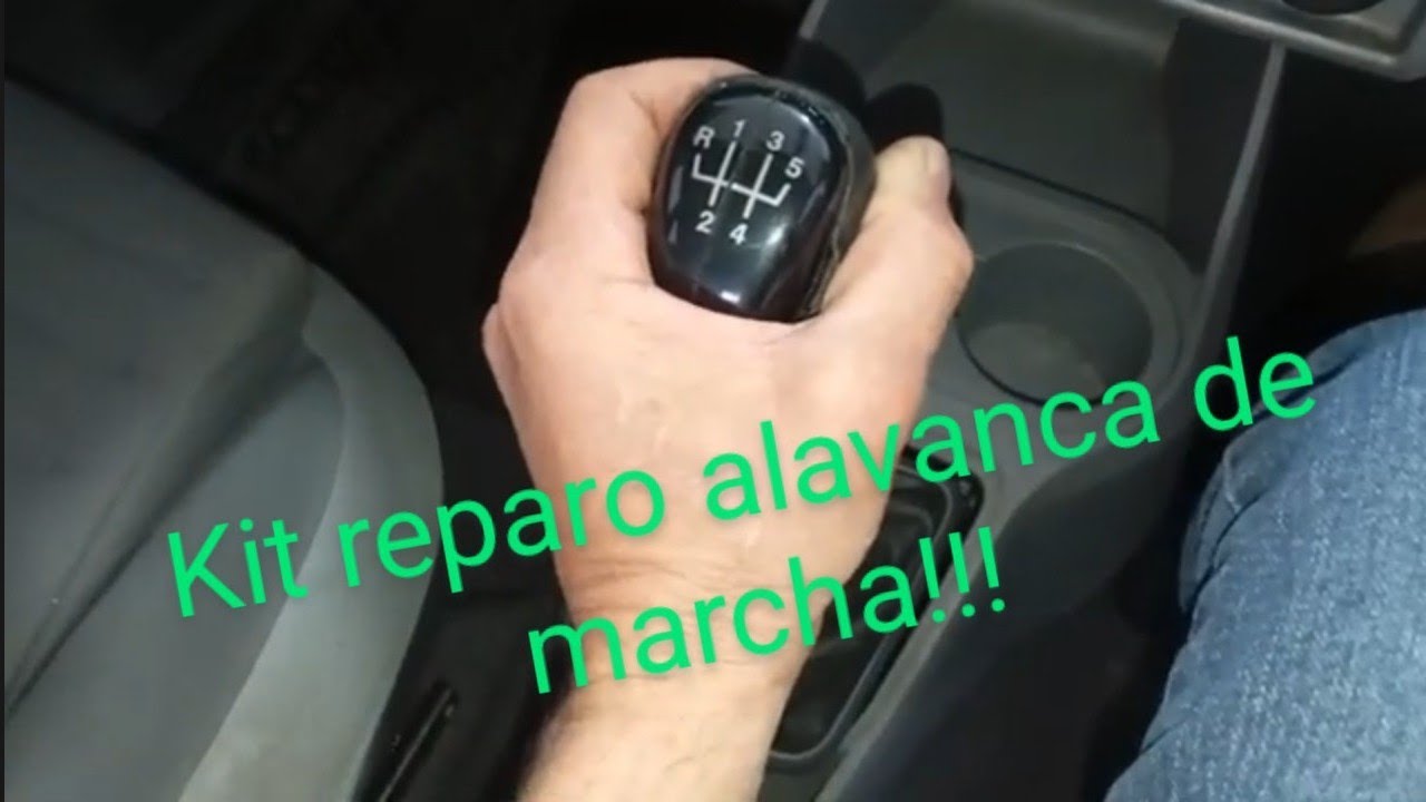 Troca do kit  reparo alavanca de marcha Agile, prisma, celta...