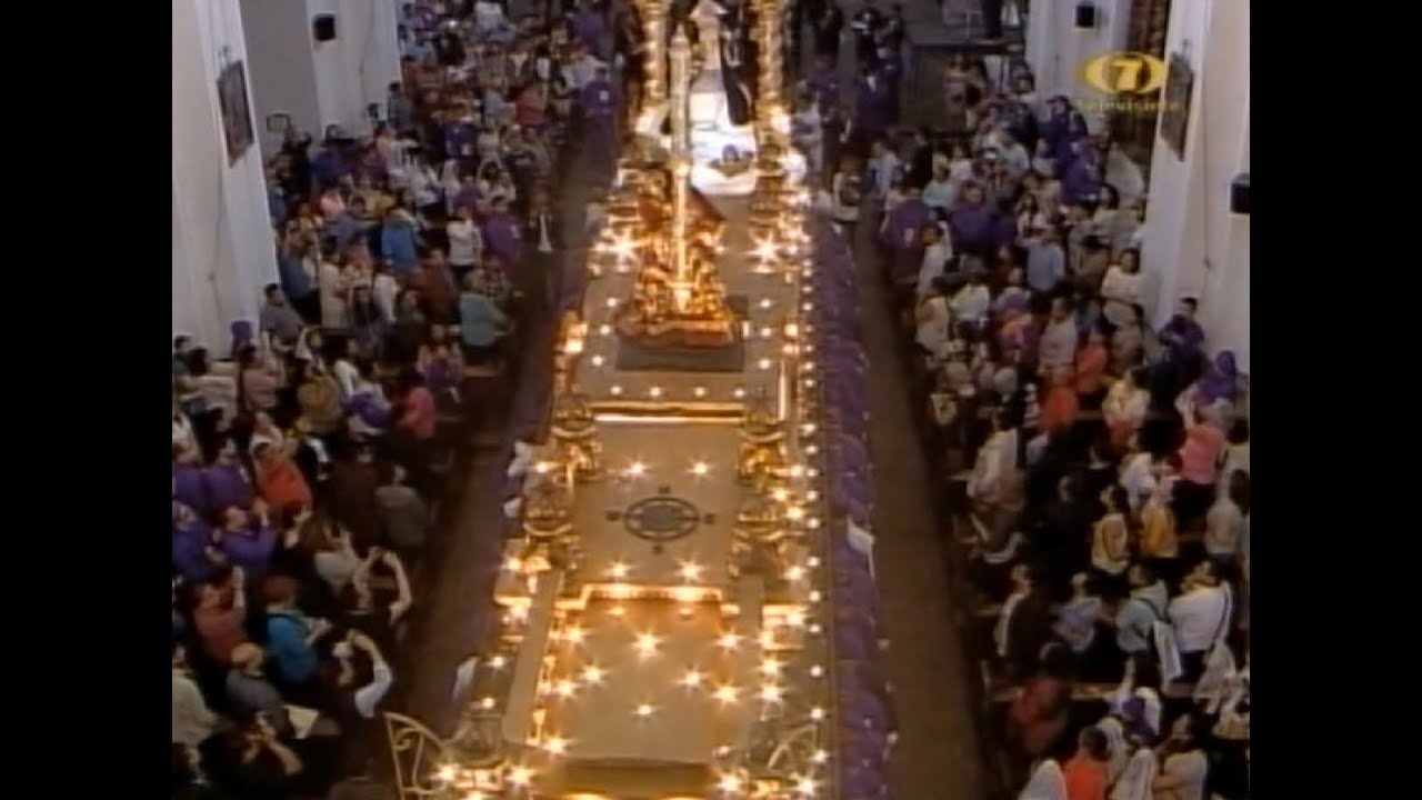 2019 Semana Santa Antigua Guatemala Jueves Santo Jesus Nazareno Templo de San Francisco