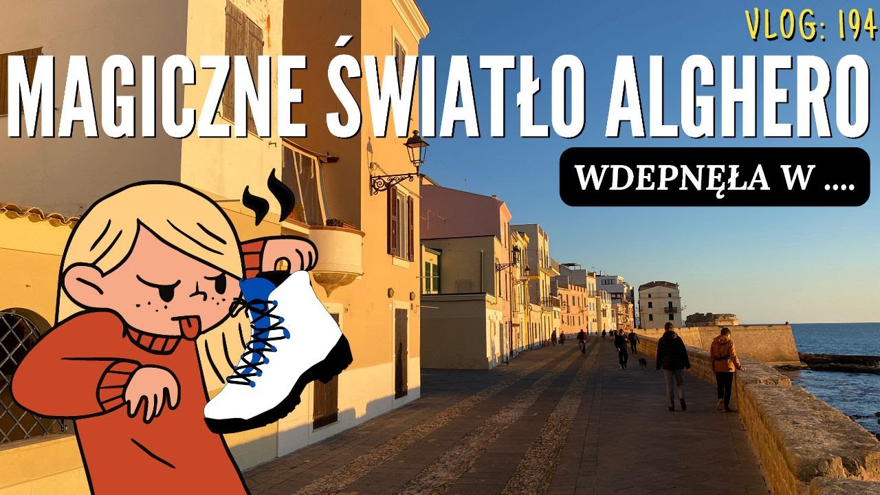ZATYKAMY NOSY! Śmierdząca Przygoda Podczas Zwiedzania ALGHERO na Sardynii - KAMPEREM do WŁOCH! #194