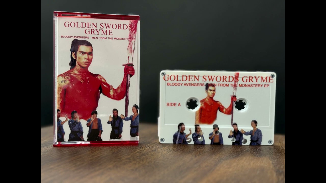 GOLDEN SWORDS & GRYME BLOODY AVENERGERS-MEN FROM THE MONASTERY (CASSETTES OUT NOW)