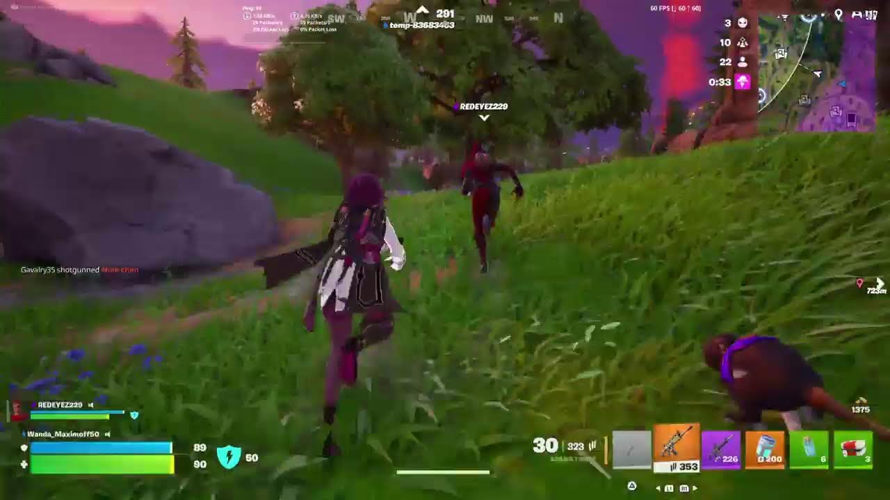 Gwen Stacy plays Fortnite part 567 with friends