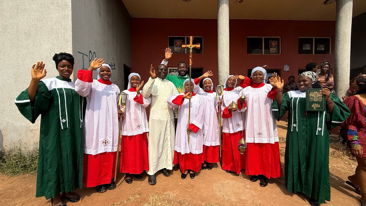 What a Joyful  and vibrant Youth Mass Celebration Looks Like in Enugu, Nigeria