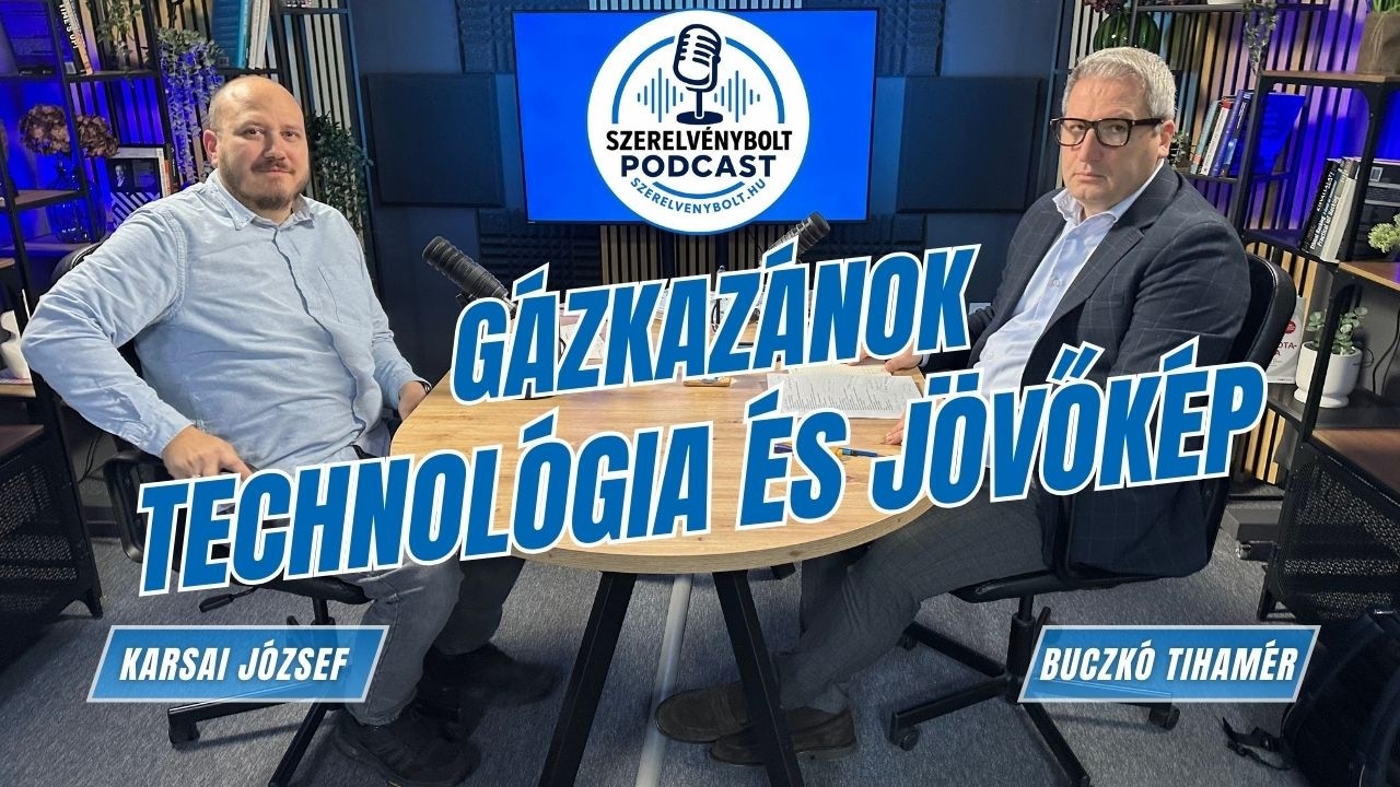 Szerelvénybolt Podcast EP2 - Gázkazánok - technológia és jövőkép - Buczkó Tihamérral beszélgettünk.