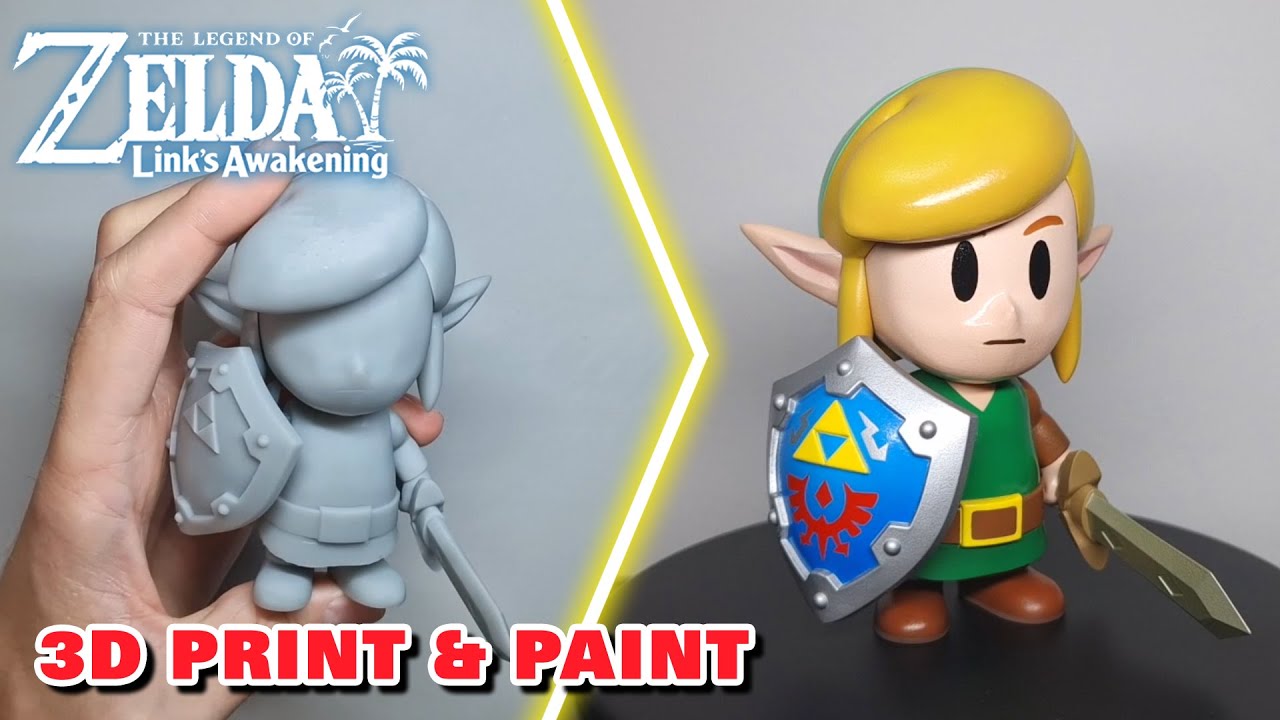 Making Link from The Legend of Zelda Link's Awakening