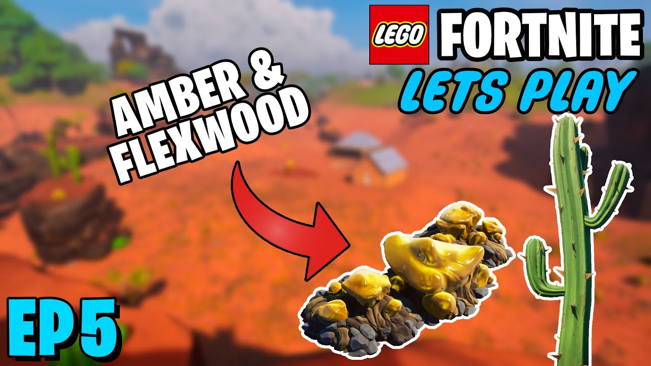 The Desert UNLOCKS SO MUCH! | Lego Fortnite Lets Play Ep 5