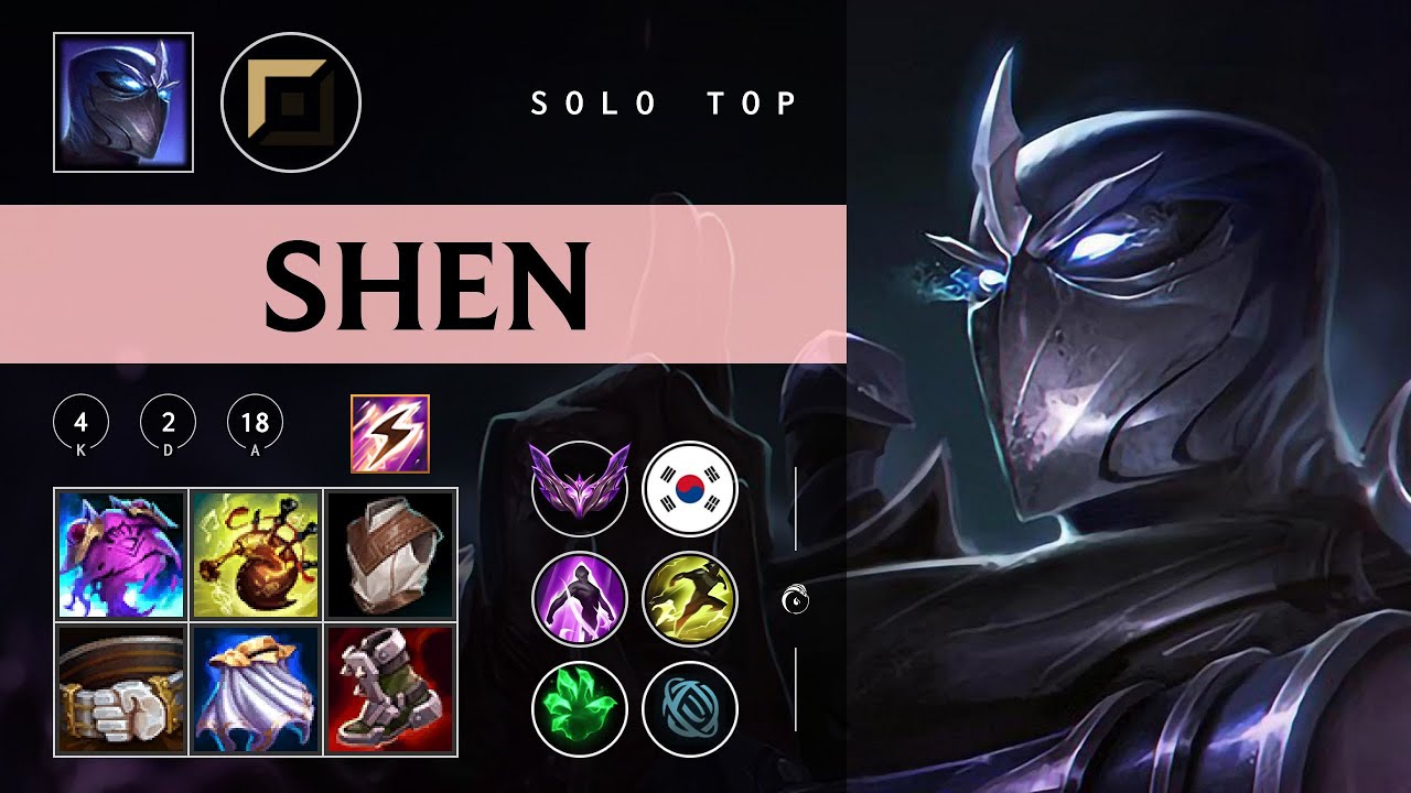 Shen Top vs Varus - KR Master Patch 26.01