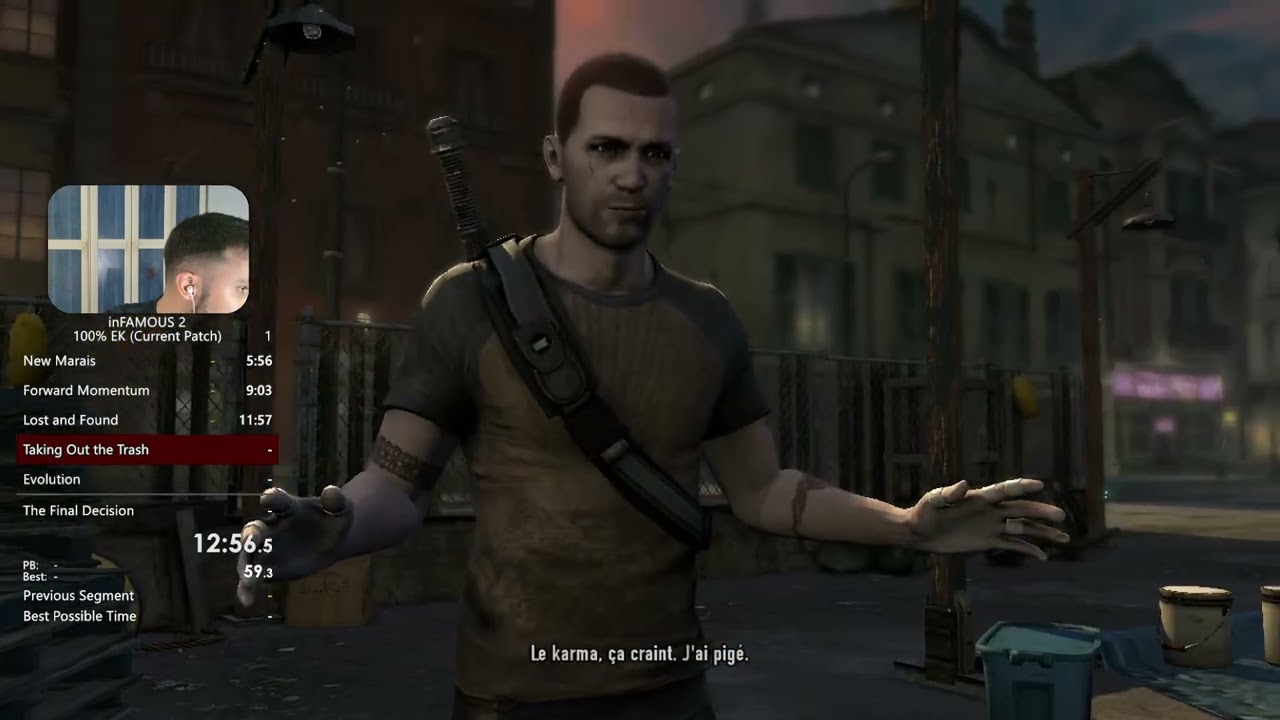 Infamous 2 100% Evil Karma in 5:32:50 (World Record)
