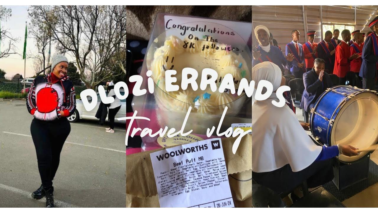 Travel Vlog | Dlozi Errands and Road Trip with initiates | Sunday Service Snippets | Fun and stuff