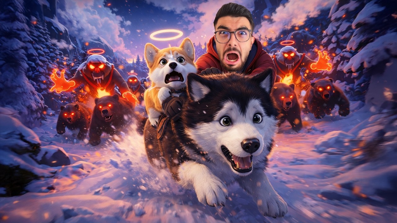 جيش من الوحوش والدببة يلاحقوني😭