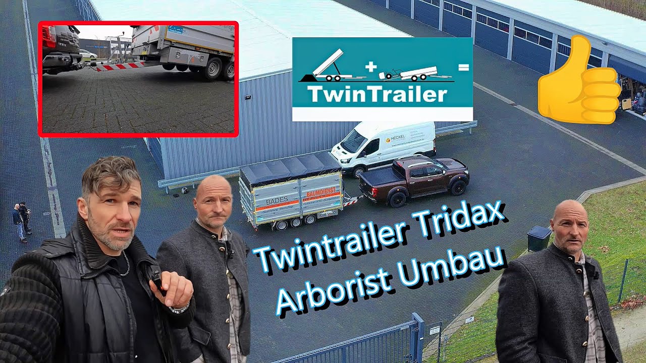 Der Twintrailer Arborist Umbau 💪🏽 KOMPLETTVORSTELLUNG 👌🏽Bades Baumdienst 🌲🎥