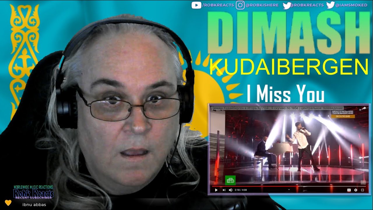 Димаш Кудайберген Dimash Kudaibergen Reaction - I Miss You - Requested Beautiful Vocal