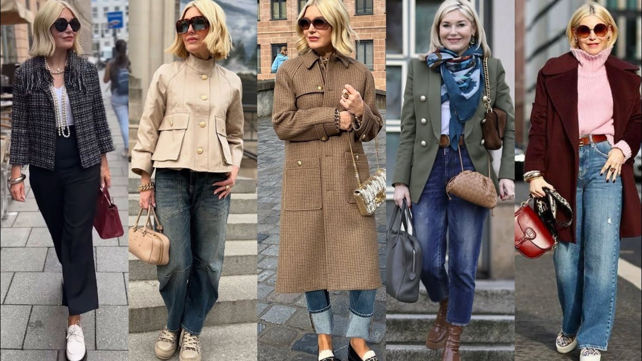 Natural Older Women OVER 50 60 70 | NewTrends Fashion For Women |winter/winter ☃️ ❄️FallFashion 2026
