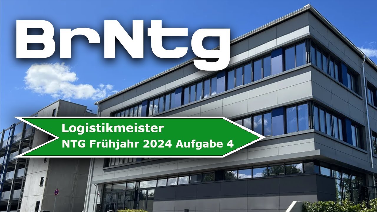 NTG Logistikmeister (Beschleunigen, Abbremsen) Frühjahr 2024 A4