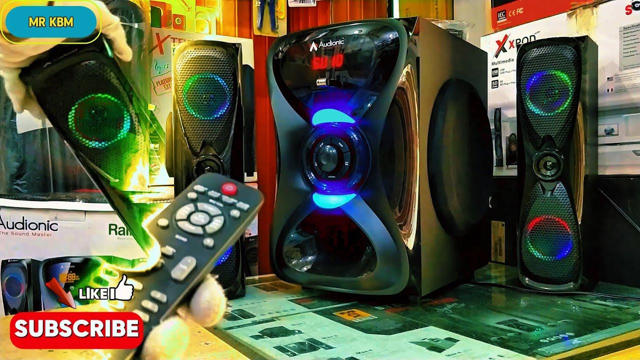 Rainbow R30 - Audionic Ultra Deep Bass Boofer Speaker - Best Boofer For Home use