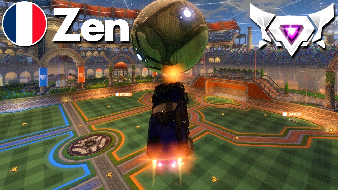 ZEN INSANE Rocket League Gameplay (SSL 2v2)