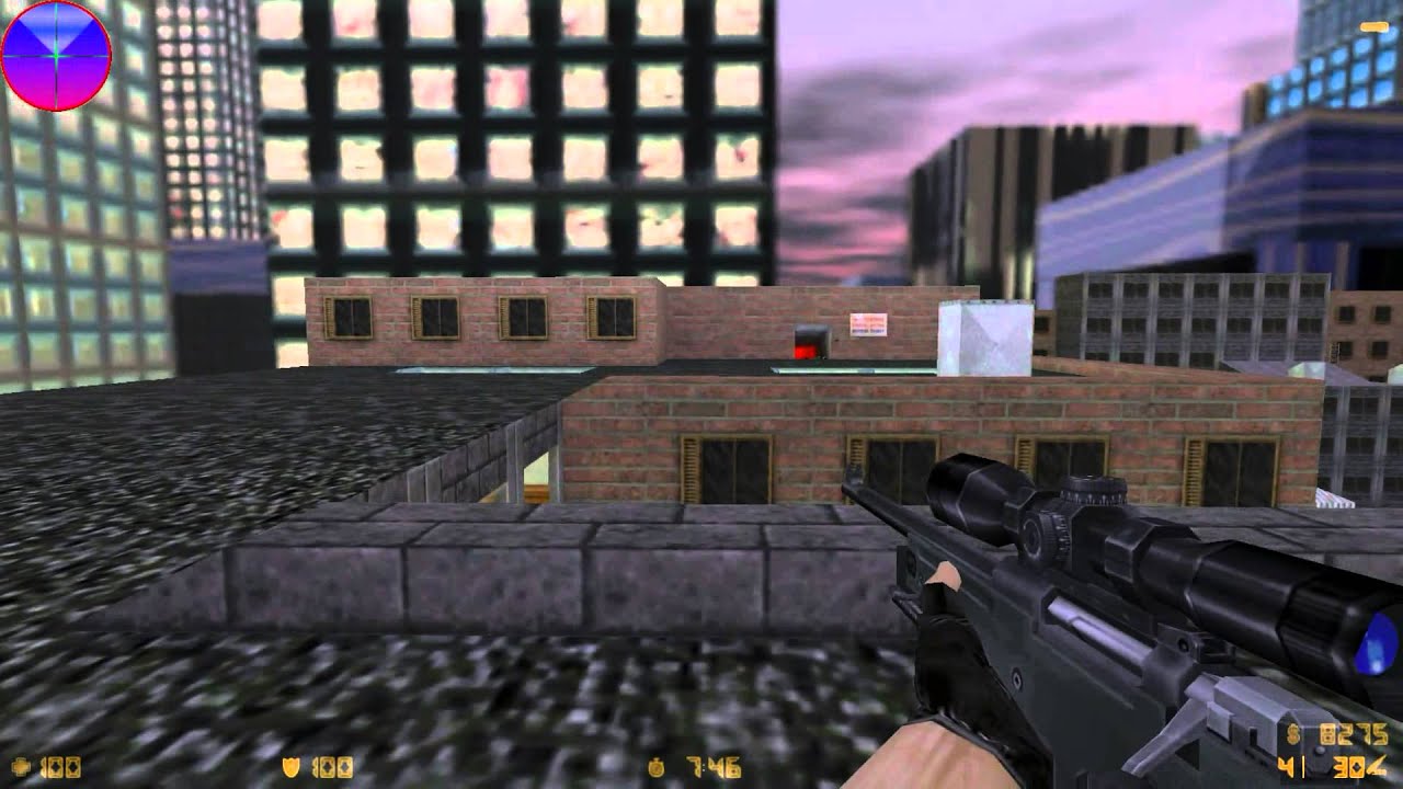 Sniper plays Counter-Strike 1.6