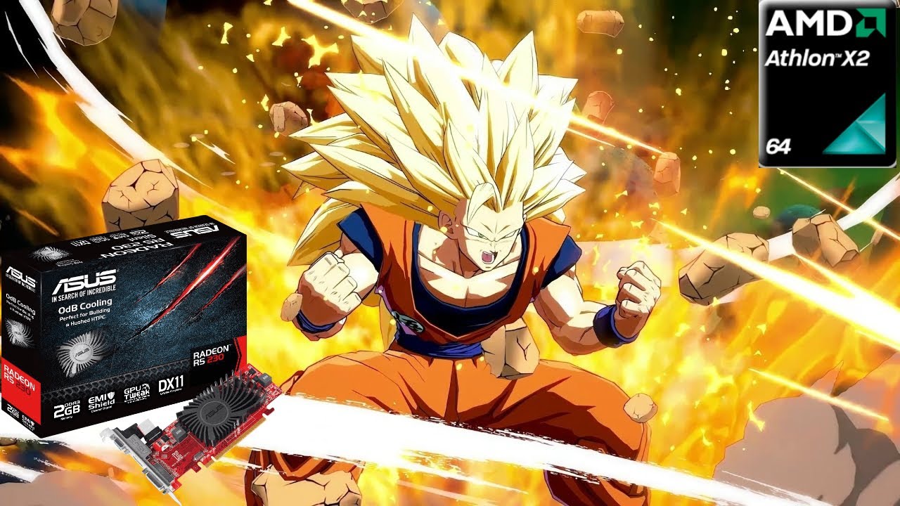 &iquest;Puede un dual core y una r5 230 correr Dragon Ball Fighter Z?