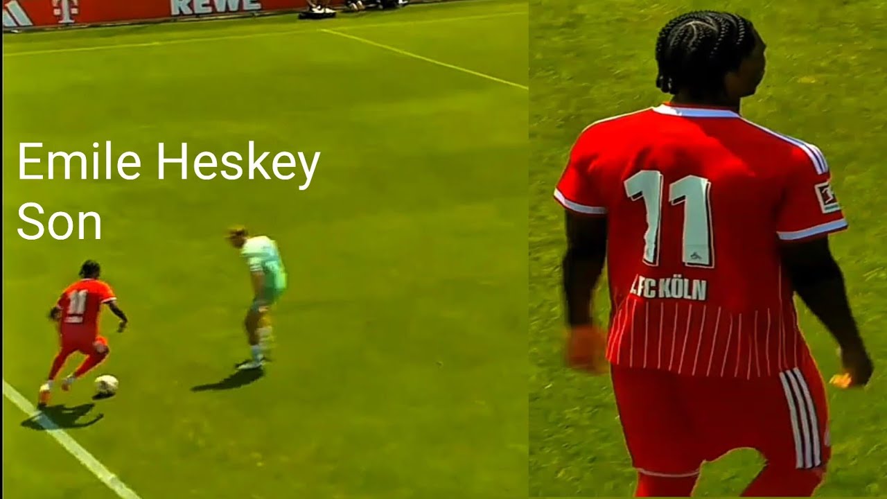 Reigan Heskey First Debut For FC Koln VS Herta Berlin