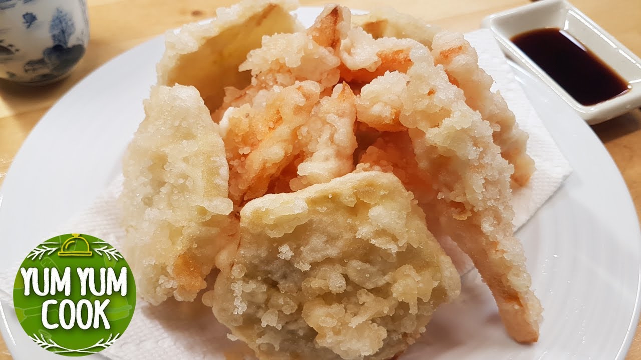Super Crispy Yam & Sweet Potato Tempura Recipe 집에서 야채튀김 이렇게 바삭하게 먹자#바삭바삭 어떻게 튀겨야할까?# 아빠 맥주안주로 만들어보자