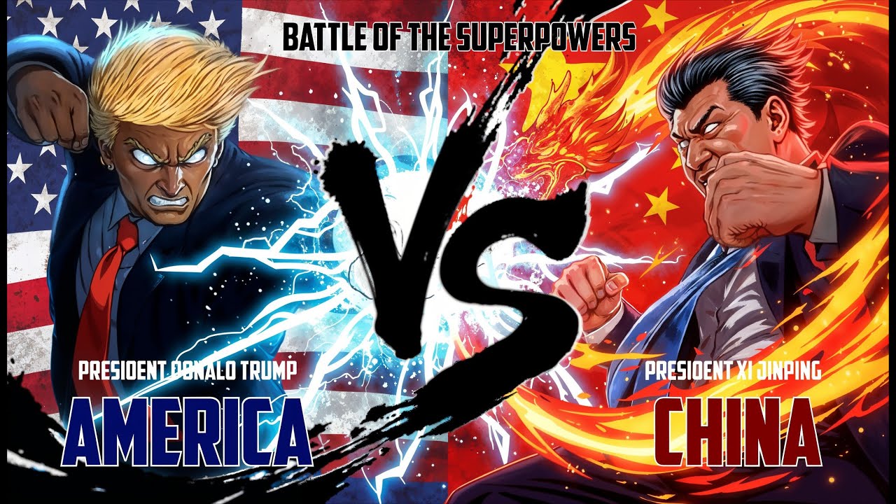 If America vs China was an Anime