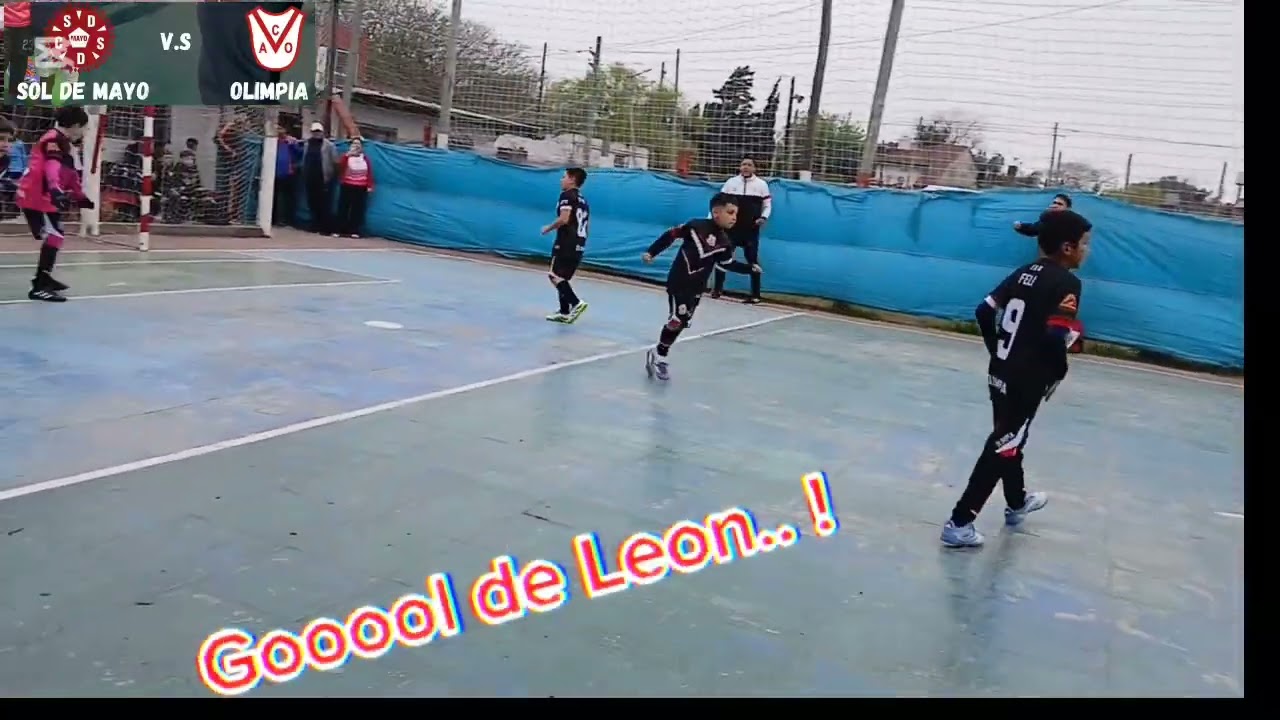SOL DE MAYO VS OLIMPIA = Goleada!!!