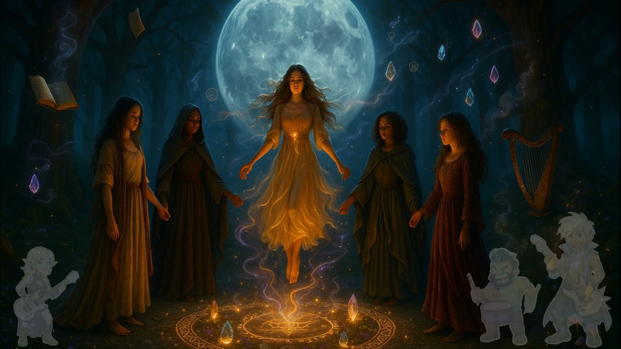 🌙 CÍRCULO DE LUNA: A Música Épica das Bruxas Que Vai Despertar Seu Poder! (Epic Folk Metal)